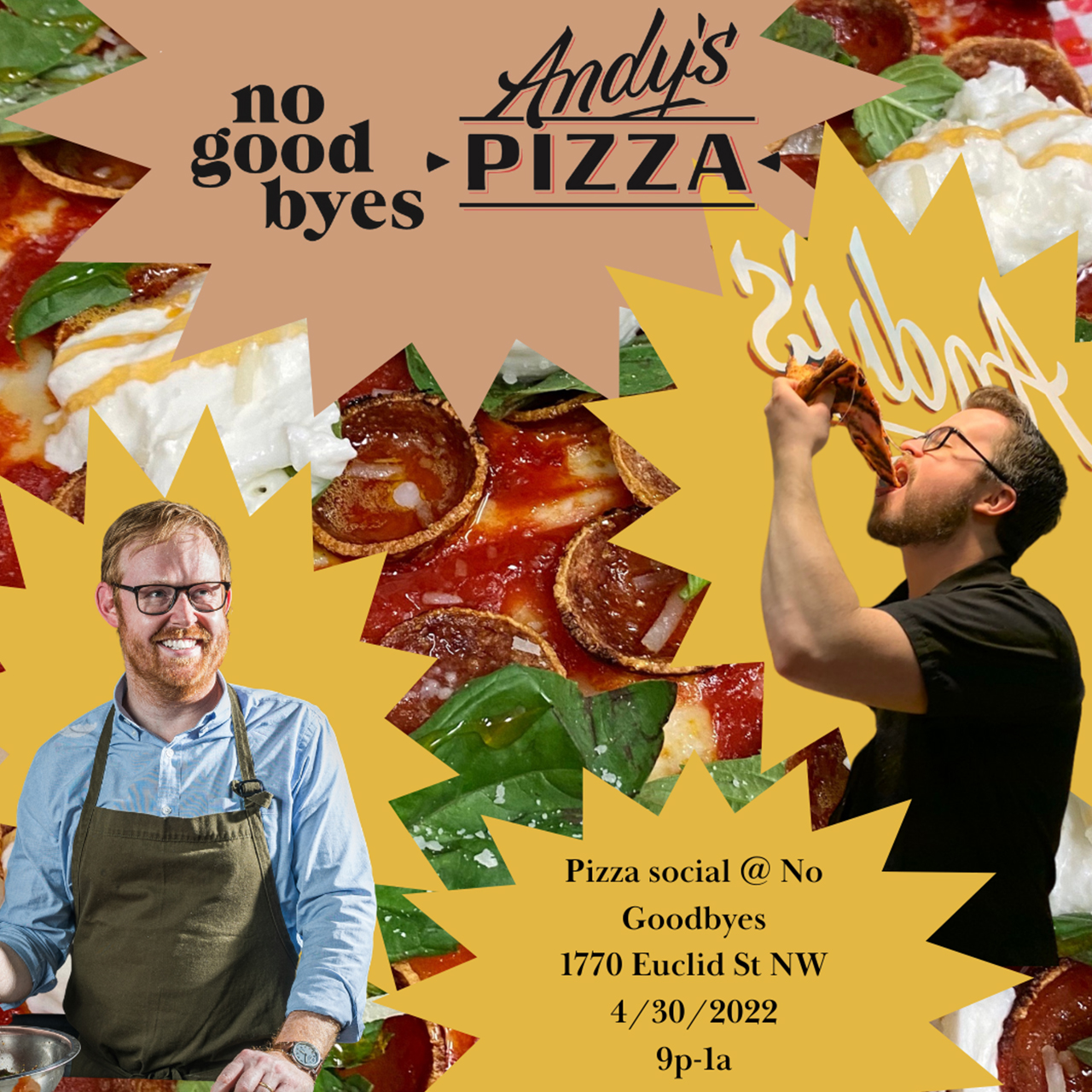 Pamphlet of Andy's pizza