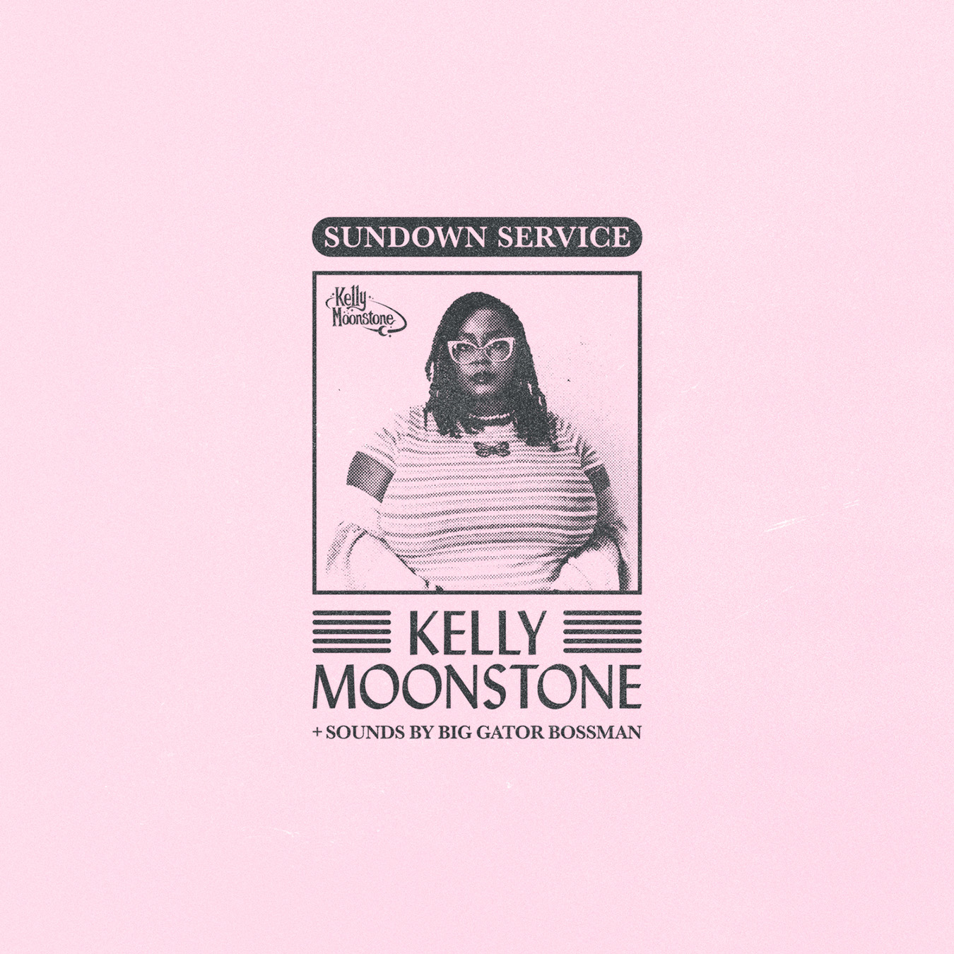 Brochure: 'KELLY MOONSTONE' featuring a girl's image and accompanying descriptive text.
