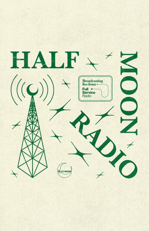 Half moon radio