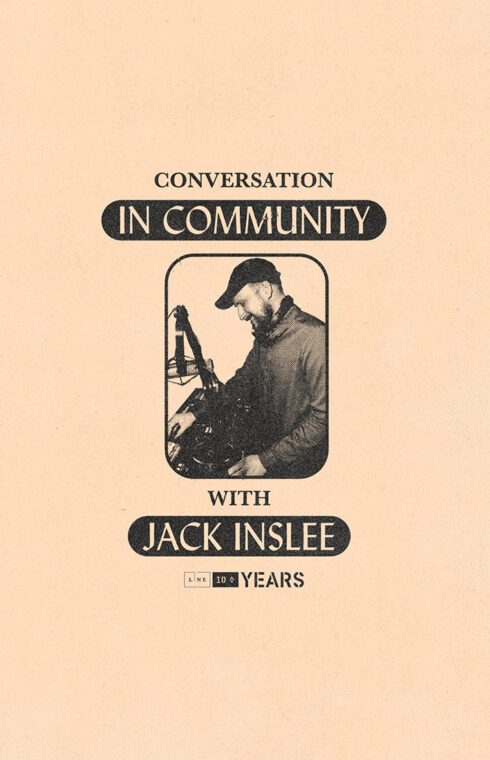 The brochure features 