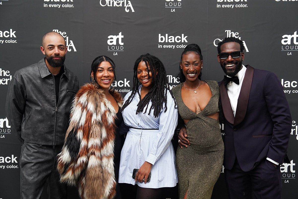 Group picture at Frieze event