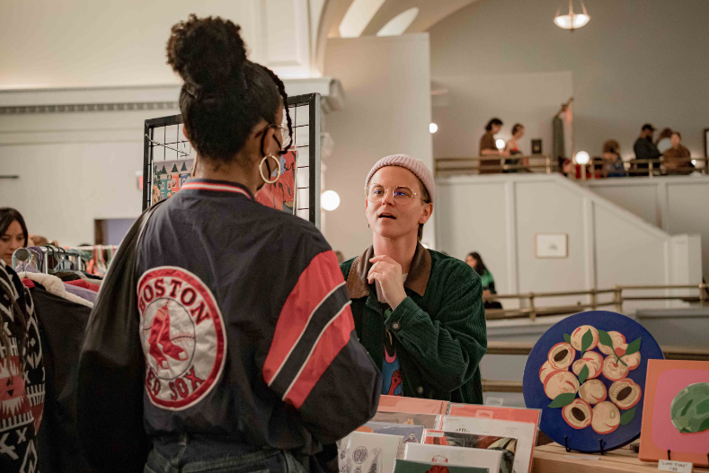 The Disco Loft x Evolve Vintage Market at the LINE DC