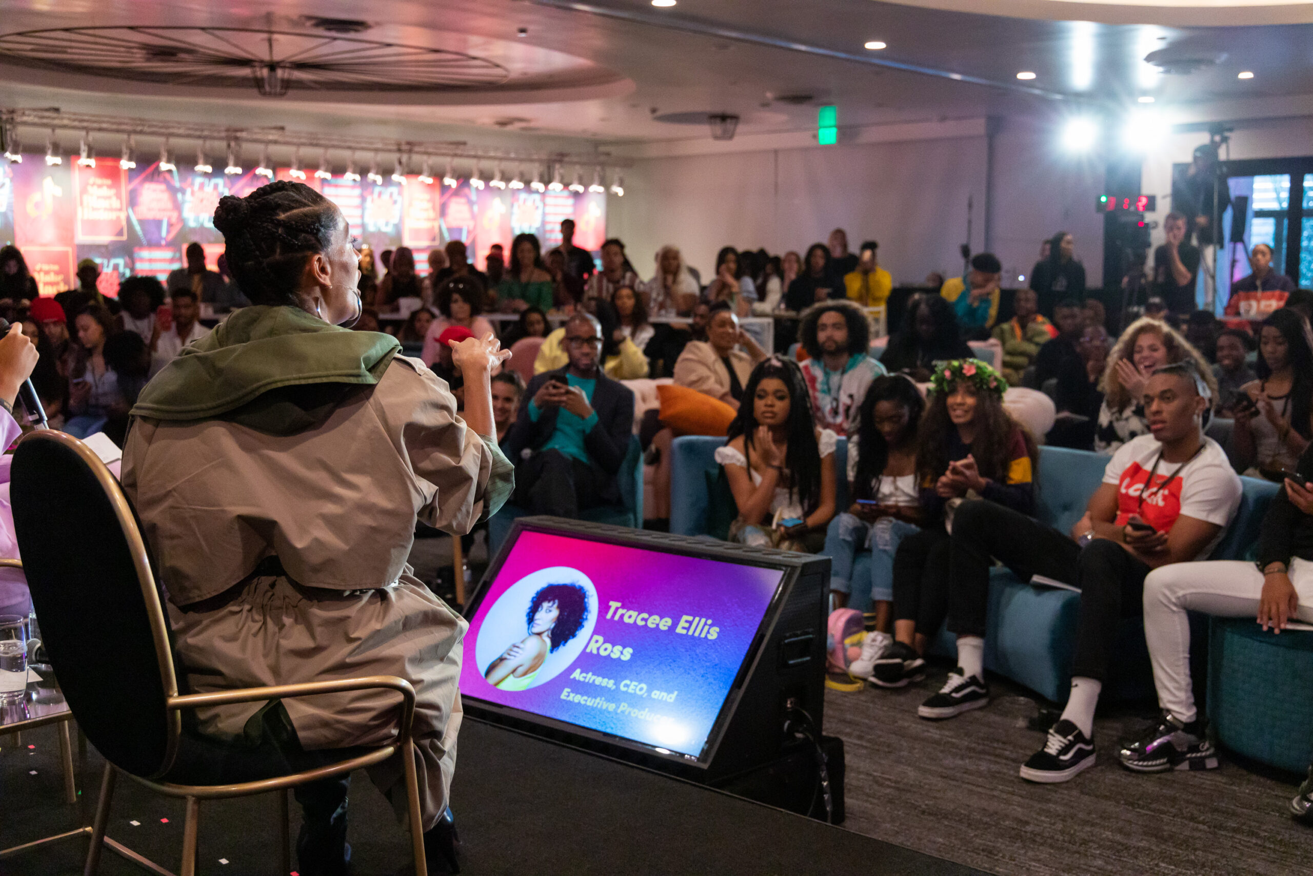 Ballroom event with c alot of crowd