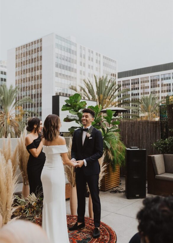 Wedding ceremony in Openaire