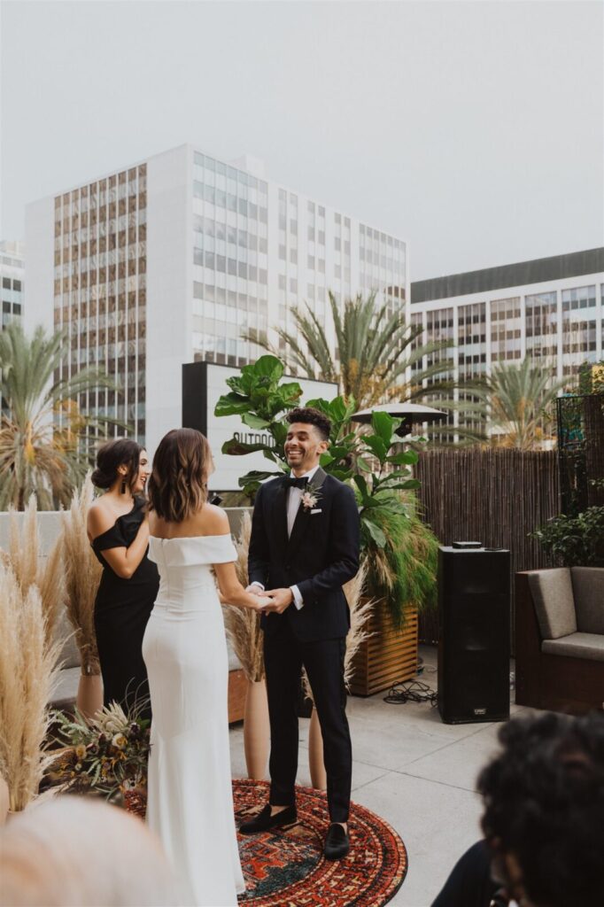 Wedding ceremony in Openaire