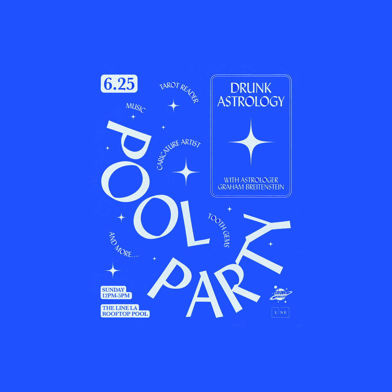 06.25.23-Drunk Astrology Pool Party at the LINE LA