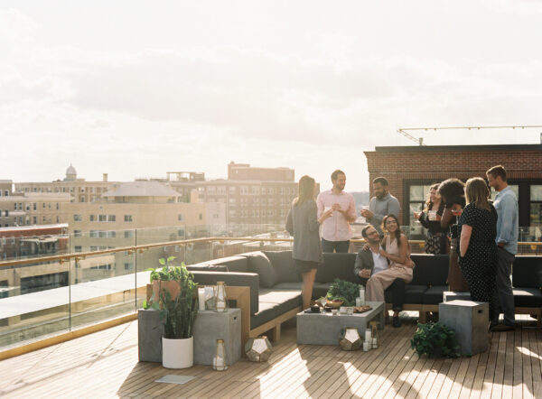 rooftop happy hour