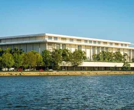 Kennedy Center for the Performing Arts by the Potomac River, Washington DC