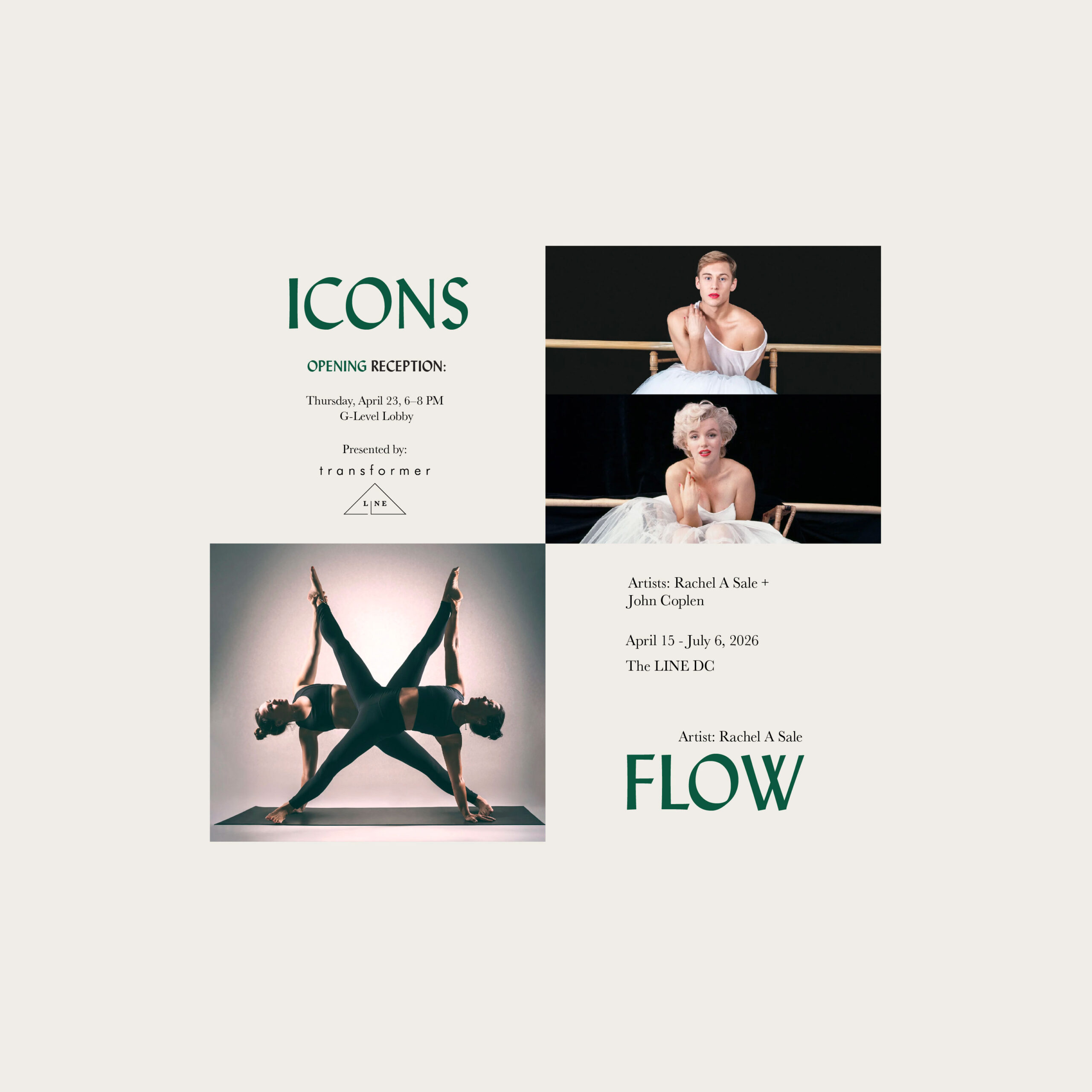 Icons & Flow flyer