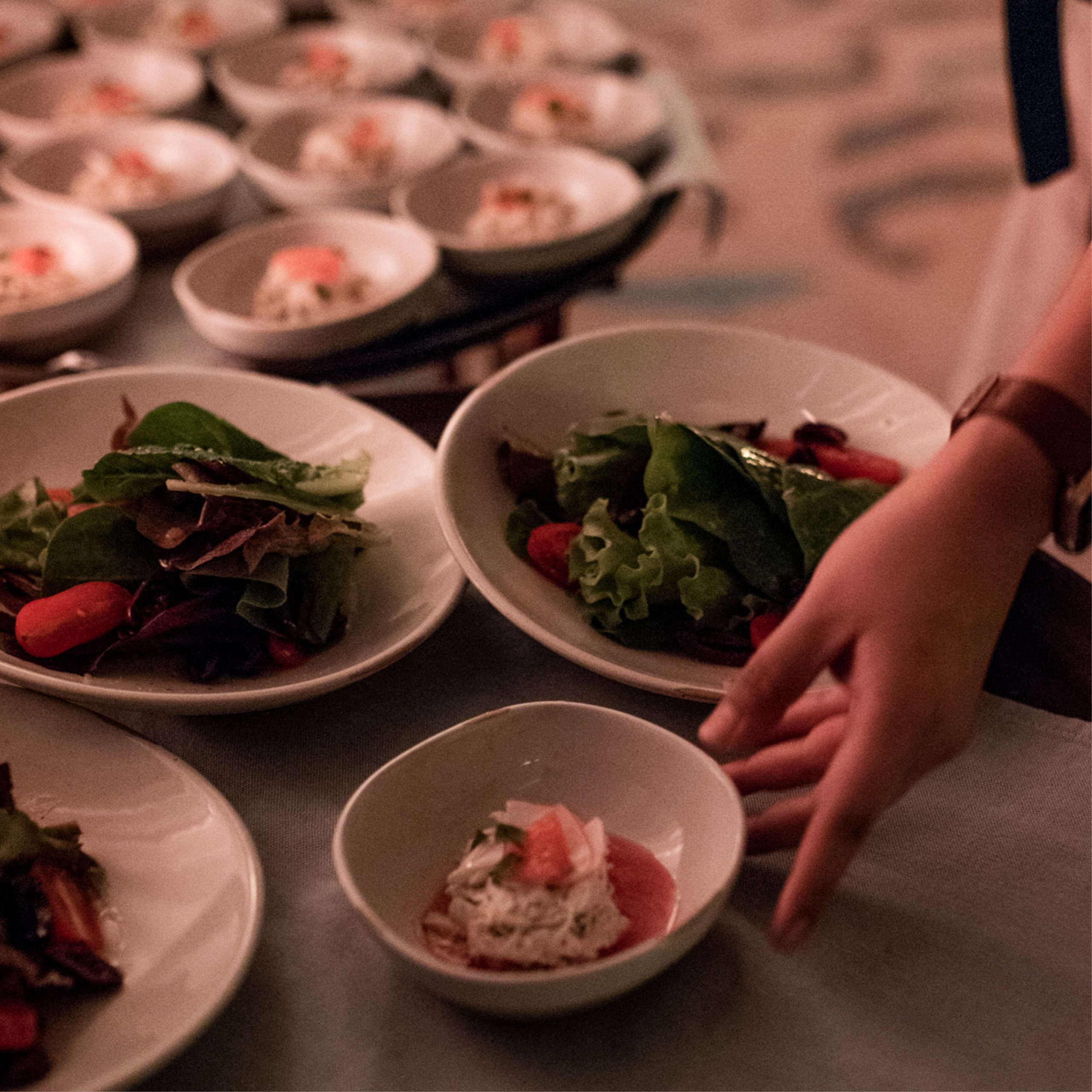 Snack food kept on the table