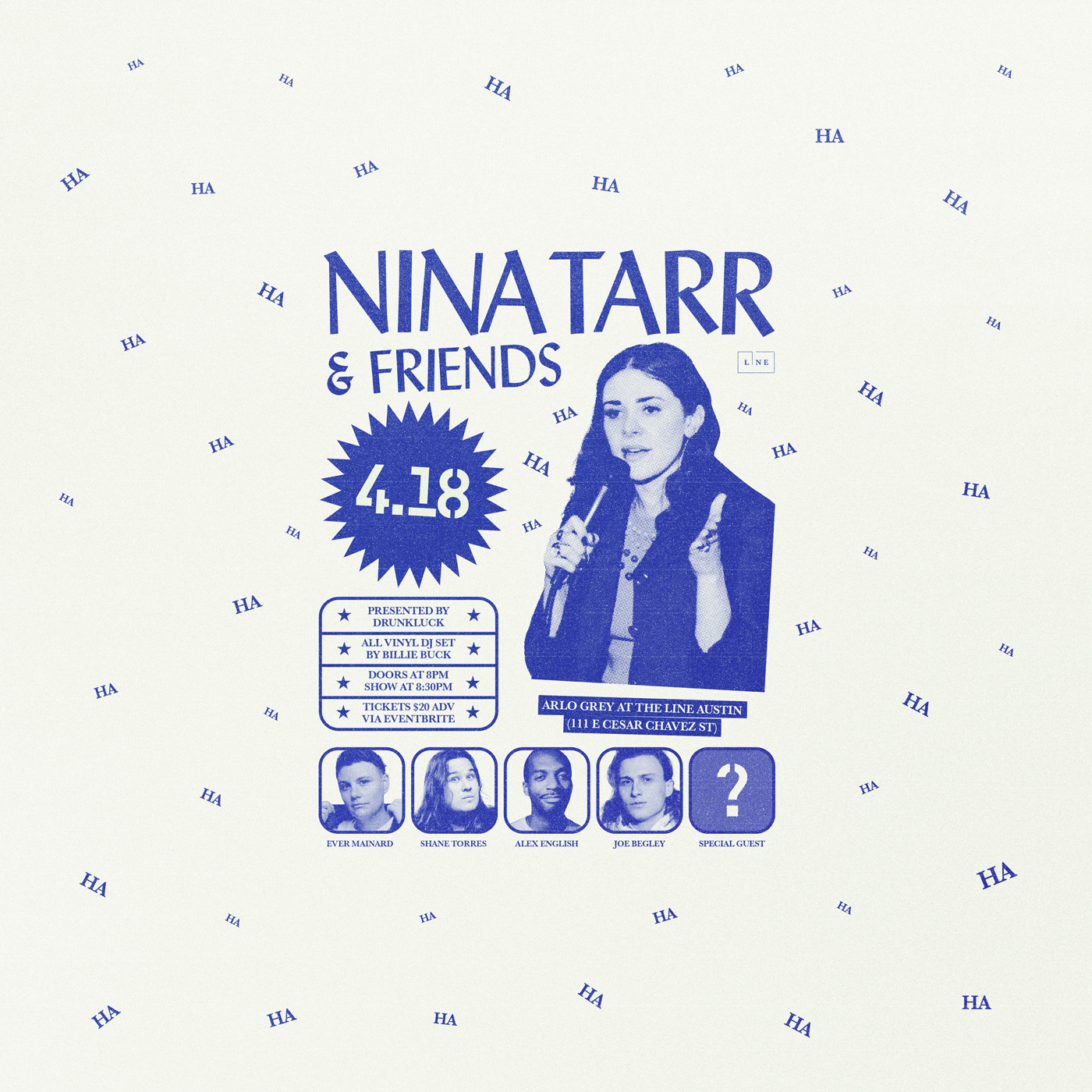 Nina Tarr and Friends at the LINE Austin on April 18th, 2023