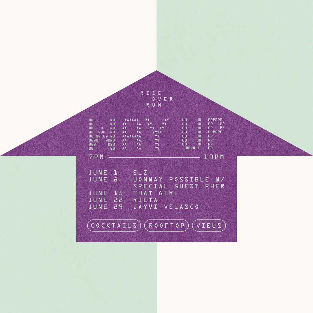 "Way Up" depicted with their purple-colored logo.